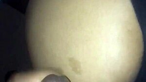 Who has the fattest ass in Philly? Watch this cumshot on her ass after anal creampie.