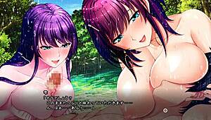 nureru kotou shizuku mio threesome group