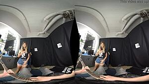 Is Pamela Morrison Riding Hard in WankzVR Reality?