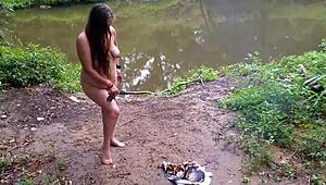 Bold Tribute To Vannah With Intense Public Blowjob And Cumshot