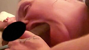 Taking a trip down tropical storm lane for a gumjob with lover's monster cock