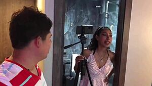 Innocent big-ass Latina falls for fake casting scam