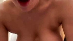 fingering shaved pussy to orgasm in public