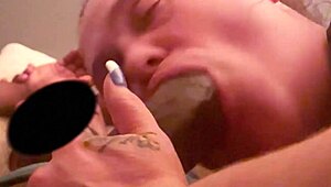 Taking a trip down tropical storm lane for a gumjob with lover's monster cock