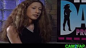 Teen Brunette's Tits Fucked Hard in Intense Session