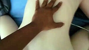 thick redhead takes nonstop big black cock backshots in doggystyle after cumming on ass