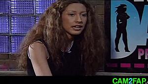 Teen Brunette's Tits Fucked Hard in Intense Session