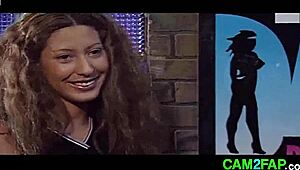 Teen Brunette's Tits Fucked Hard in Intense Session