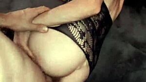 sexy wife gets anal fucking at home