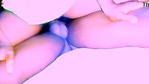 Slim pussy so tight and sweet, let's lick that juicy wet spot
