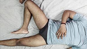 desi indian pinki bhabhi sucks her devar's cock and gets roughly fucked bent over