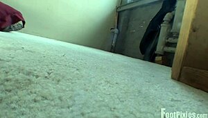 Mckensie's Soles Viewed From Below Evoke Intense Fetish Emotions