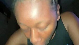 Teen Neighbor Secret Blowjob - Can You Handle Her Sloppy Ebony Deepthroat Skills?