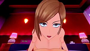 nobara kugisaki gets hot fucking with big tits squirting in college dorm - jujutsu kaisen