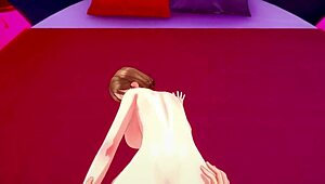 nobara kugisaki gets hot fucking with big tits squirting in college dorm - jujutsu kaisen