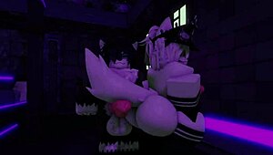 Ayo, Girlfriend Furry, Kita Pukul Bokong Besar Itu di Doggystyle Keras Roblox!
