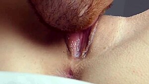 That wet pussy gets licked to an explosive orgasm!