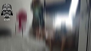 Pierced Nipples And Tattoo Shine In Roleplay As Pretty Brunette Handles Monster Cock In Gay Encounter