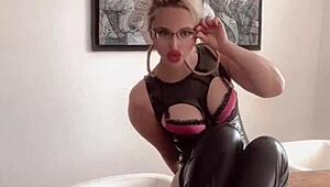 hey, check out this findom bitch dancing to her new song release