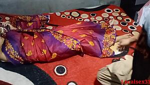 Watch red saree wife getting fucked doggystyle