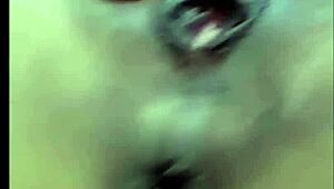 I licked my asian girlfriend's pussy during video call sex via whatsapp in 2025