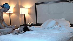 jake grand and gracie lou in a missionary position scene