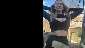 Quiet girl in the office also fun at parties!