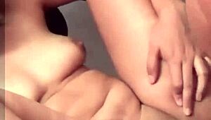 My horny wife is fucking another guy while I work.