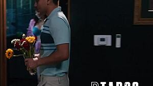 Păcălind mama vitregă Lexi Luna cu vedere slabă