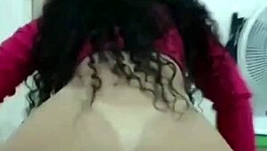 An employee engages in rough sex with a latina amateur in the office