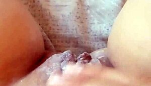 Gretala and the creamy fragrant pussy, wanna taste?