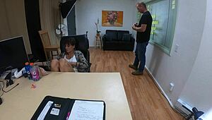 nataly dewalt casting left 1, ready for that deepthroat blowjob?