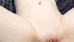 Amateur portrait video with close-up homemade scenes