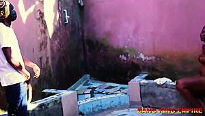 Hardcore Doggystyle In Local Bathroom