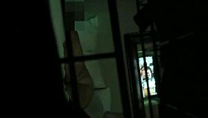 step mom has private time with dildo, gets caught