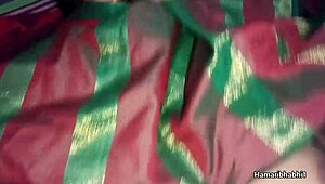 indian bhabhi gets fucked while wearing sexy panties at home.