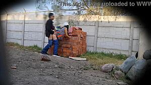 i flashed my ass to the boss and orgasmed outdoor in mexican fetish fun