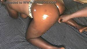 a chubby babe worships my ass and tits, licking and spreading while riding in cowgirl.