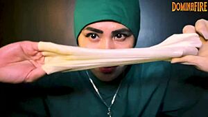 latex gloves fetish femdom