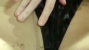 sexy nylon striptease with elza kom 😘