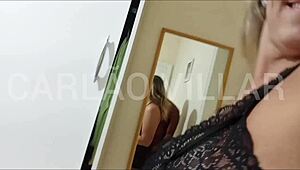 Blonde Slut And Big Black Cock In Sensual Moaning Orgasm