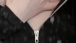 sexy nylon striptease with elza kom 😘