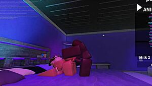 Fucking Blonde Bimbo Hard