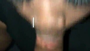 i'm a 19 year old bbw giving sloppy nasty head to this big fat monster cock