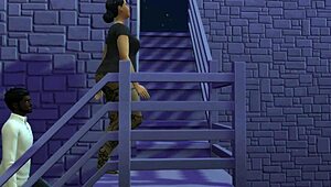 I invited my young lover for secret sex as an arab milf at home