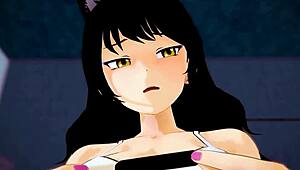 Team RWBY's intense workout session pushes limits in POV