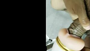 i'm jerking off with this fleshlight so intensely it feels unreal