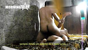 Ksal Morningstar's early morning anal with wife