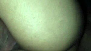 Young Brunette's Virgin Ass Anal