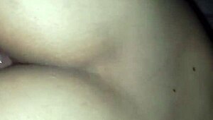 Young Brunette's Virgin Ass Anal
